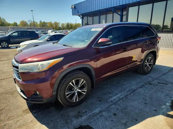 5TDJKRFH6GS313318 2016 TOYOTA HIGHLANDER - Image 1