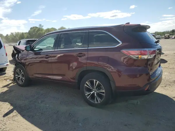 5TDJKRFH6GS343435 2016 TOYOTA HIGHLANDER - Image 2