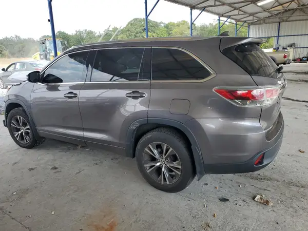 5TDJKRFH6GS504835 2016 TOYOTA HIGHLANDER - Image 2