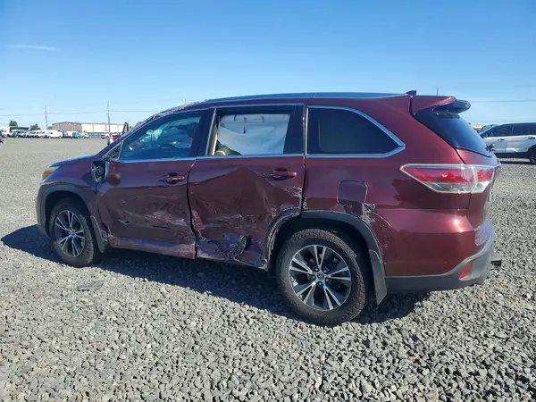 5TDJKRFH7GS271838 2016 TOYOTA HIGHLANDER - Image 2