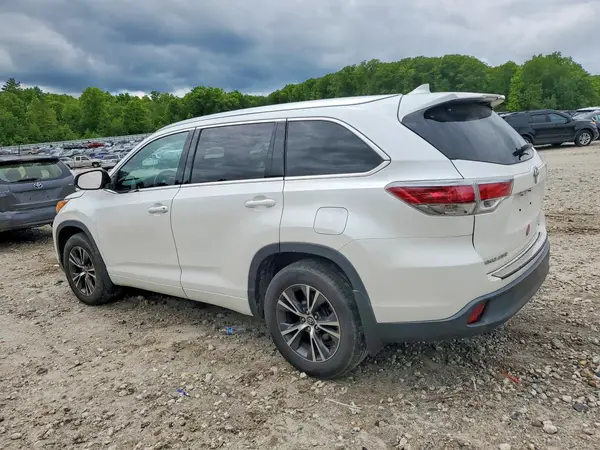 5TDJKRFH7GS301002 2016 TOYOTA HIGHLANDER - Image 2