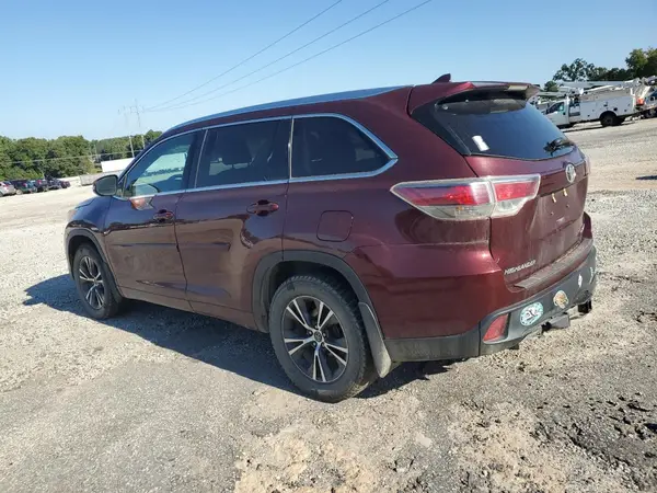 5TDJKRFH7GS322030 2016 TOYOTA HIGHLANDER - Image 2