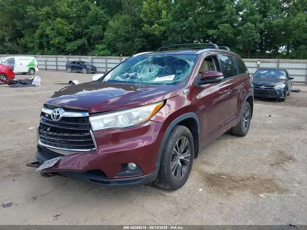 5TDJKRFH7GS352158 2016 TOYOTA HIGHLANDER - Image 2