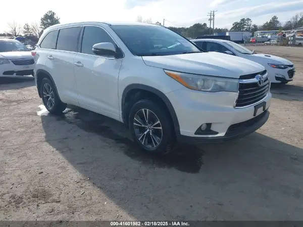 5TDJKRFH8GS237455 2016 TOYOTA HIGHLANDER - Image 1