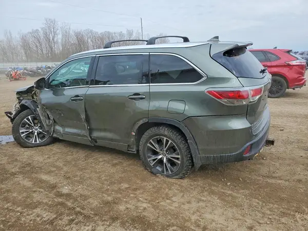 5TDJKRFH8GS240212 2016 TOYOTA HIGHLANDER - Image 2