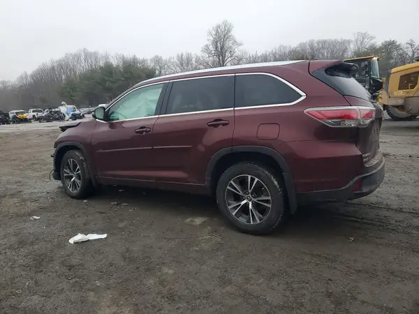5TDJKRFH8GS253543 2016 TOYOTA HIGHLANDER - Image 2