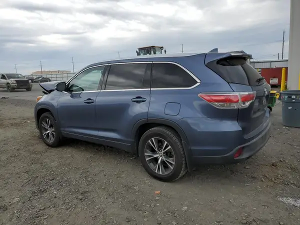 5TDJKRFH8GS287742 2016 TOYOTA HIGHLANDER - Image 2
