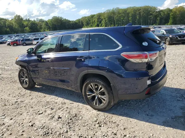 5TDJKRFH8GS331366 2016 TOYOTA HIGHLANDER - Image 2