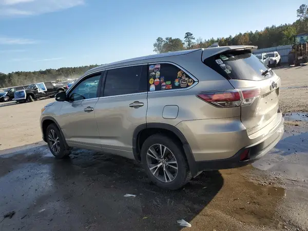 5TDJKRFH9GS226500 2016 TOYOTA HIGHLANDER - Image 2