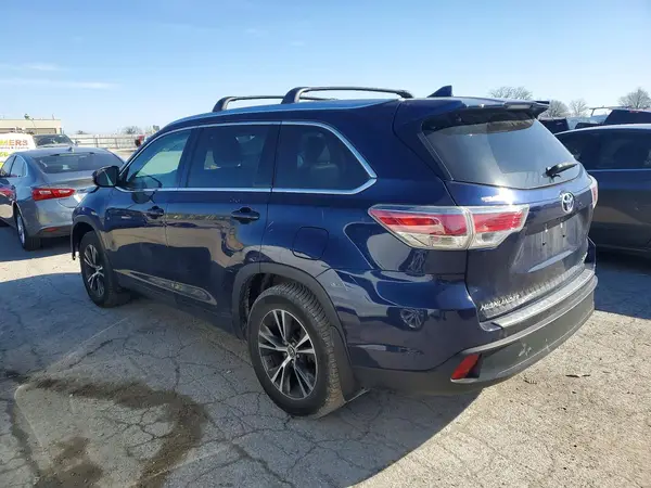 5TDJKRFH9GS277799 2016 TOYOTA HIGHLANDER - Image 2