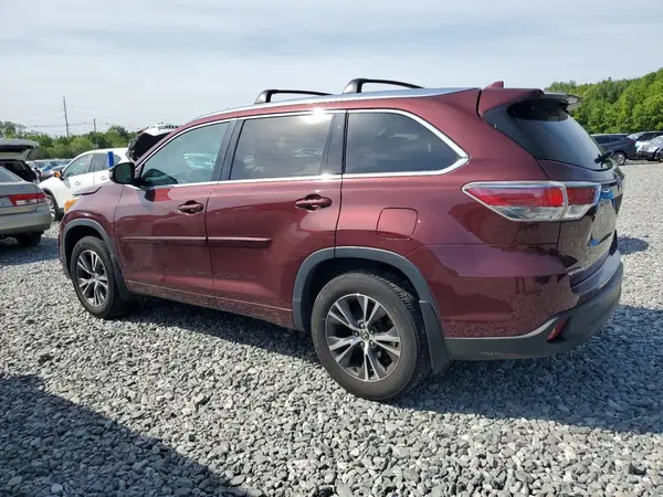 5TDJKRFH9GS343073 2016 TOYOTA HIGHLANDER - Image 2