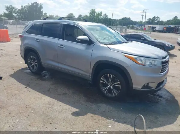 5TDJKRFH9GS345969 2016 TOYOTA HIGHLANDER - Image 1