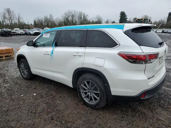 5TDJKRFH9GS346619 2016 TOYOTA HIGHLANDER - Image 2