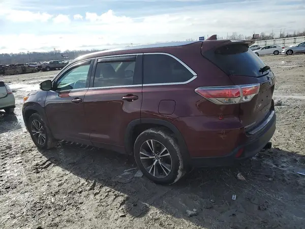 5TDJKRFH9GS349634 2016 TOYOTA HIGHLANDER - Image 2