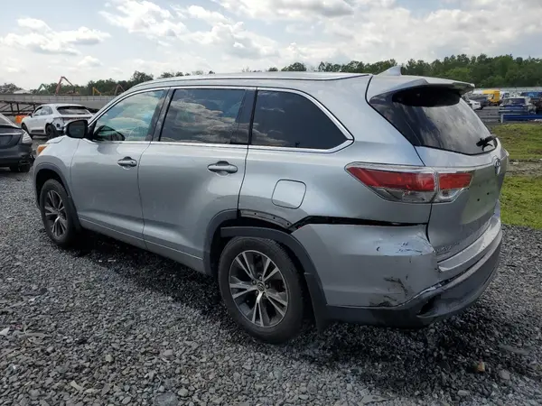 5TDJKRFH9GS501427 2016 TOYOTA HIGHLANDER - Image 2