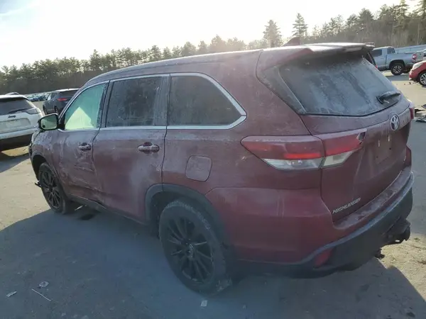 5TDJZRFH0KS956400 2019 TOYOTA HIGHLANDER - Image 2