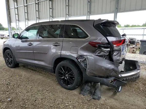 5TDJZRFH1KS574215 2019 TOYOTA HIGHLANDER - Image 2