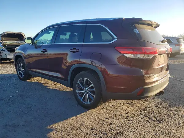5TDJZRFH1KS716160 2019 TOYOTA HIGHLANDER - Image 2