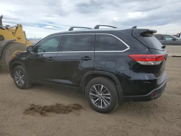 5TDJZRFH2KS581030 2019 TOYOTA HIGHLANDER - Image 2