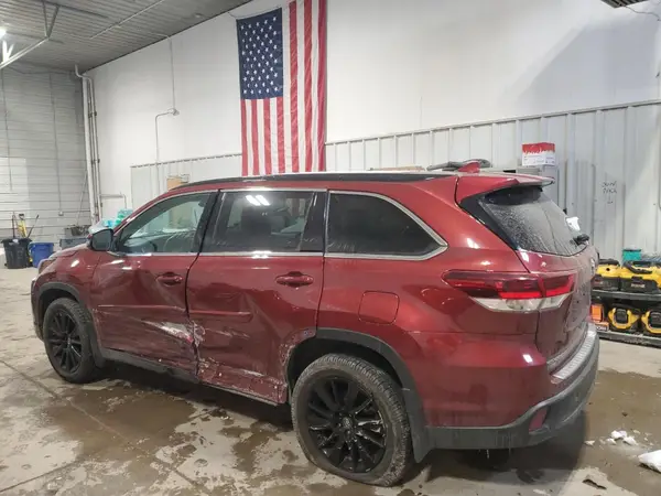 5TDJZRFH4KS606090 2019 TOYOTA HIGHLANDER - Image 2