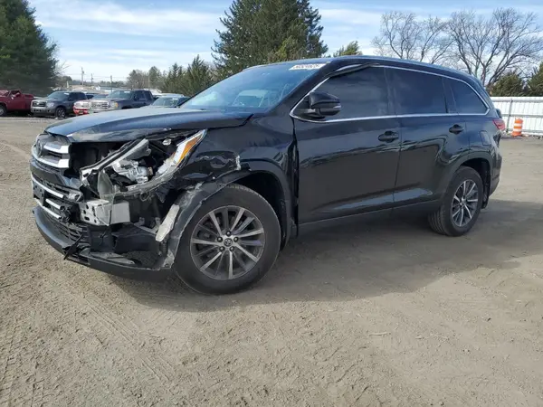 5TDJZRFH5KS606177 2019 TOYOTA HIGHLANDER - Image 1