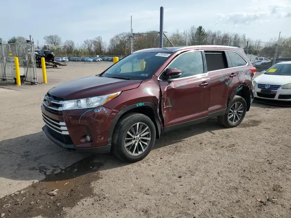 5TDJZRFH5KS991918 2019 TOYOTA HIGHLANDER - Image 1
