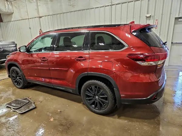 5TDJZRFH6KS600047 2019 TOYOTA HIGHLANDER - Image 2