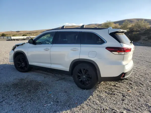 5TDJZRFH6KS600968 2019 TOYOTA HIGHLANDER - Image 2