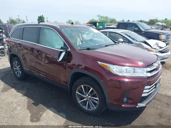 5TDJZRFH6KS725923 2019 TOYOTA HIGHLANDER - Image 1