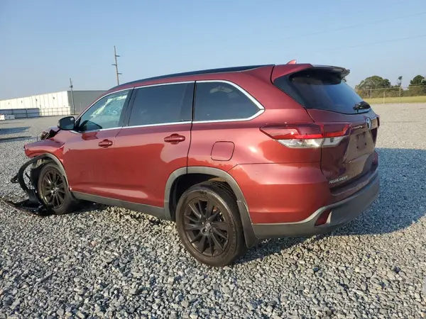 5TDJZRFH8KS623166 2019 TOYOTA HIGHLANDER - Image 2