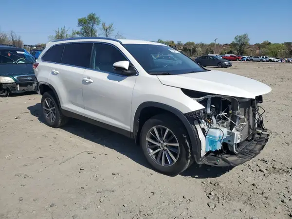 2019 TOYOTA HIGHLANDER COPART lot 51148115 auction photo 4