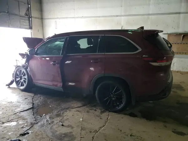 5TDJZRFH9KS610278 2019 TOYOTA HIGHLANDER - Image 2