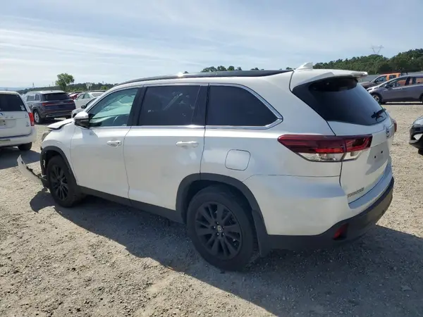 5TDJZRFH9KS628148 2019 TOYOTA HIGHLANDER - Image 2