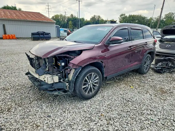 5TDJZRFH9KS718142 2019 TOYOTA HIGHLANDER - Image 1