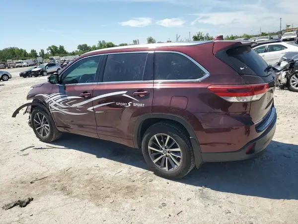 5TDJZRFHXJS899220 2018 TOYOTA HIGHLANDER - Image 2