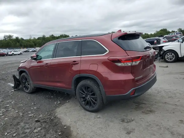 5TDJZRFHXKS603582 2019 TOYOTA HIGHLANDER - Image 2