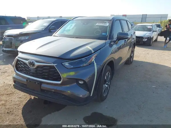 5TDKDRAH9PS040378 2023 TOYOTA HIGHLANDER - Image 2