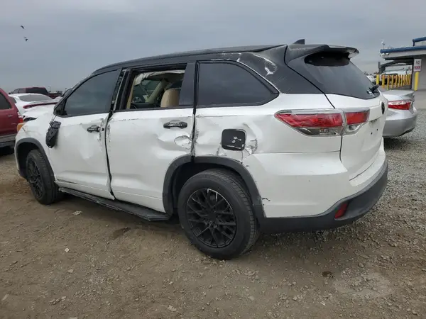 5TDKKRFH1GS146967 2016 TOYOTA HIGHLANDER - Image 2