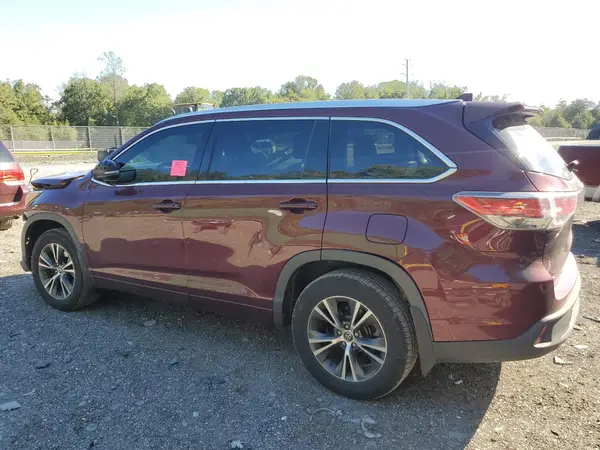 5TDKKRFH2GS144418 2016 TOYOTA HIGHLANDER - Image 2
