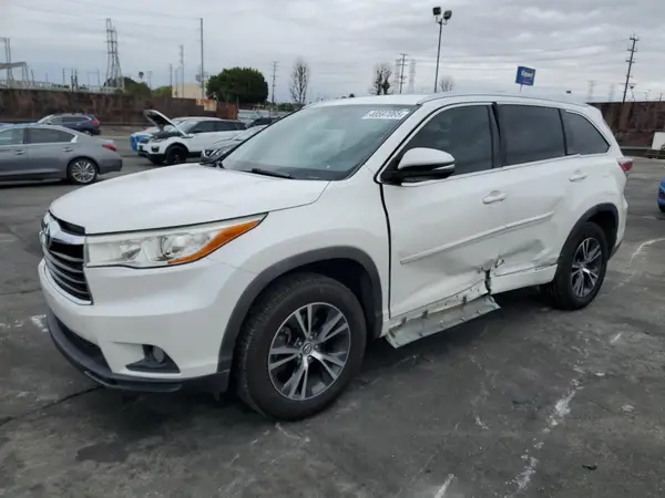 5TDKKRFH3GS159462 2016 TOYOTA HIGHLANDER - Image 1