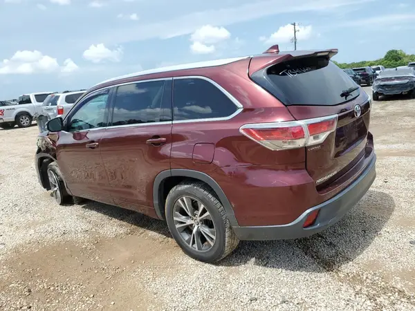 5TDKKRFH3GS186189 2016 TOYOTA HIGHLANDER - Image 2