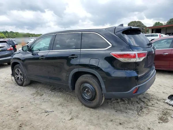 5TDKKRFH4GS149698 2016 TOYOTA HIGHLANDER - Image 2