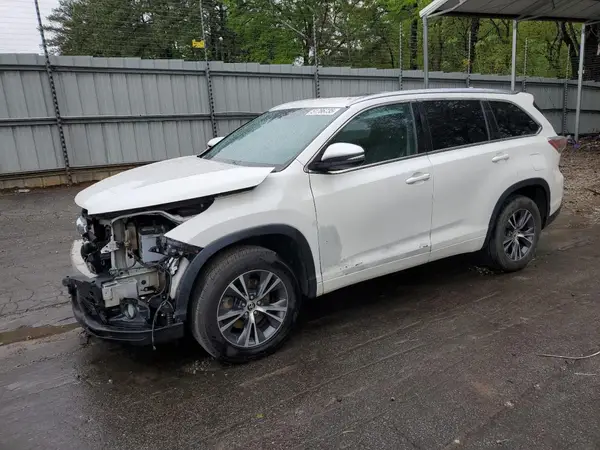 5TDKKRFH5GS138743 2016 TOYOTA HIGHLANDER - Image 1