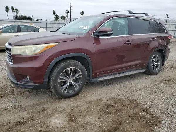 5TDKKRFH8GS137943 2016 TOYOTA HIGHLANDER - Image 1