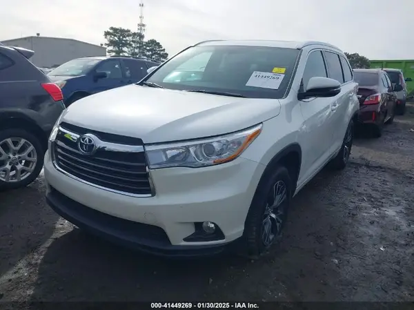 5TDKKRFH9GS165346 2016 TOYOTA HIGHLANDER - Image 2