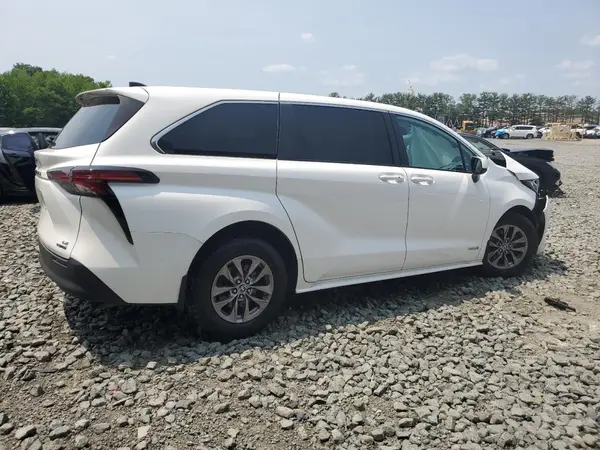 2021 TOYOTA SIENNA COPART lot 60373465 auction photo 3