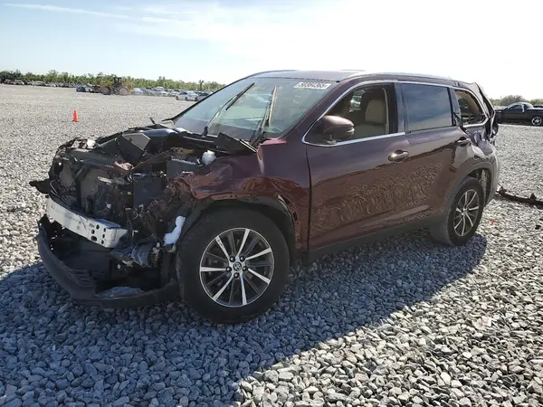 5TDKZRFH0KS367576 2019 TOYOTA HIGHLANDER - Image 1