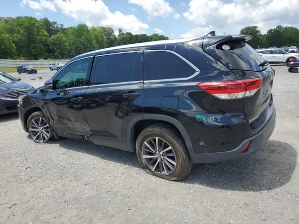 5TDKZRFH1KS308729 2019 TOYOTA HIGHLANDER - Image 2