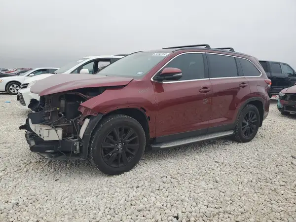 5TDKZRFH1KS353699 2019 TOYOTA HIGHLANDER - Image 1