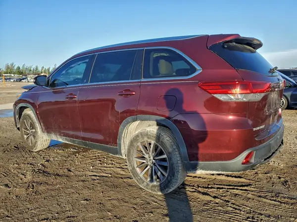 5TDKZRFH2KS342355 2019 TOYOTA HIGHLANDER - Image 2